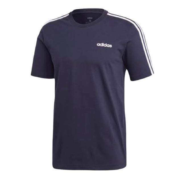 Playera Adidas Essentials 3 Franjas Running de CaballeroDU0440 SSneakers Online