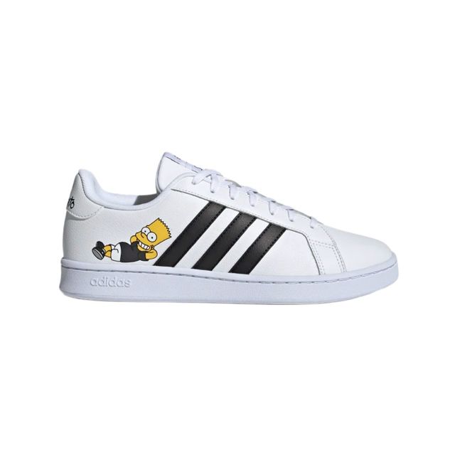 Tenis Adidas Grand Court Edición Especial Los Simpson CaballeroH02555 28Sneakers Online