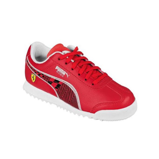 Tenis Puma Ferrari Junior Casual Rojo