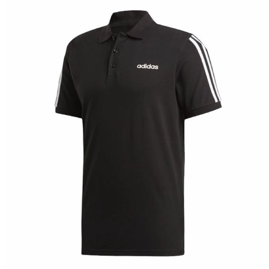 Playera Adidas Tipo Polo 3 Franjas de Caballero