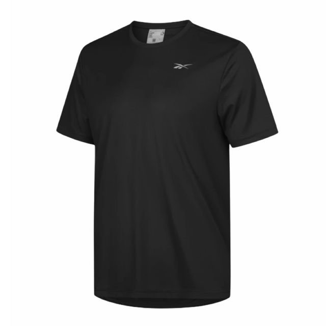 Playera Reebok Manga Corta Running de CaballeroFQ0363 SSneakers Online