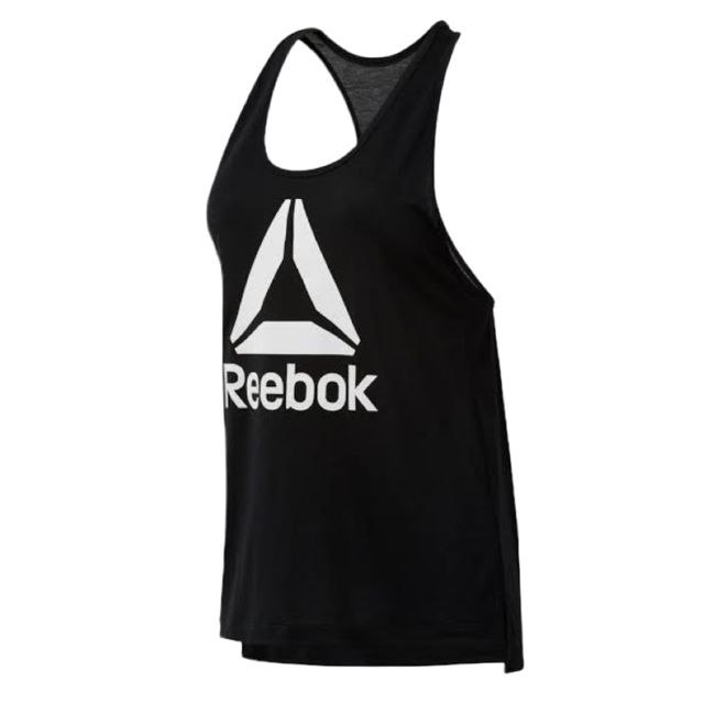 Playera Reebok Sin Mangas Wor Supremium Logo de DamaDU4857 SSneakers Online